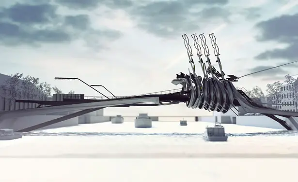 Amsterdam Bridge V by Yaohua Wang Architecture
