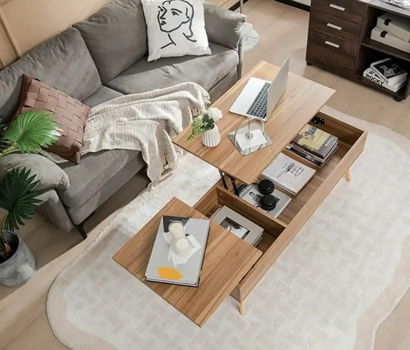 Amzi Coffee Table by Wade Logan