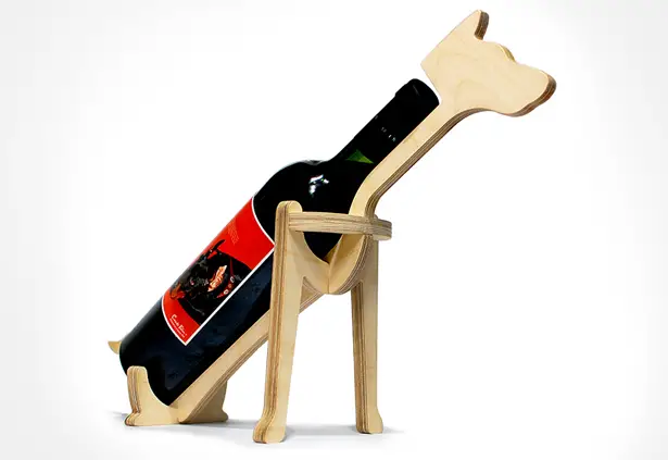 Animal Wine Racks by Conte Bleu