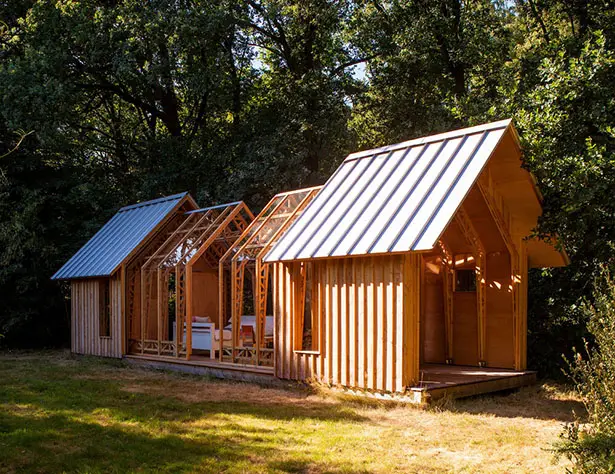 Beautiful Cabin ANNA with Ability to Adapt and Change