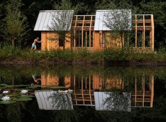 Beautiful Cabin ANNA with Ability to Adapt and Change Just Like Outdoor Environment