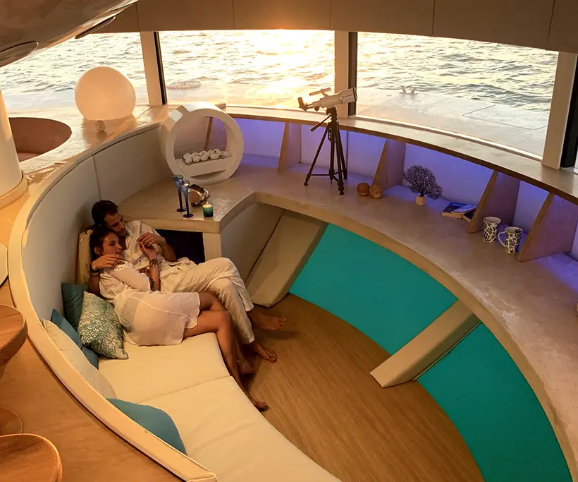 Anthenea Floating Eco Pod to Explore The Sea in Style
