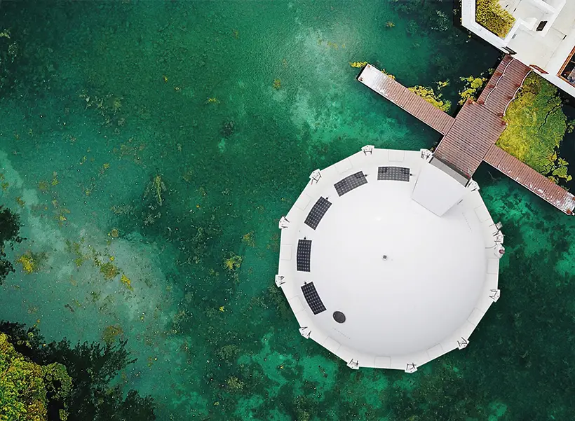 Anthenea Floating Eco Pod to Explore The Sea in Style
