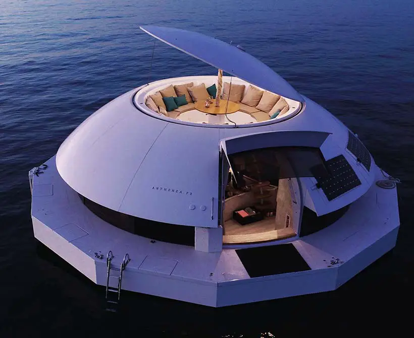 Anthenea Floating Eco Pod to Explore The Sea in Style