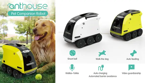 Anthouse Pet Companion Robot