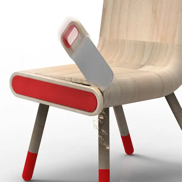 Anti Crise Chair by Pedro Gomes