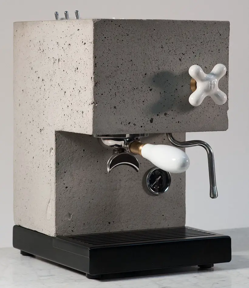 AnZa Concrete Espresso Machine Presents Brutalist Beauty as well as Brutal Brew