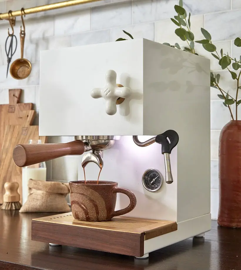 AnZa White Espresso Maker