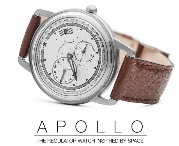 Apollo Watch - Regulator Watch Inspired by Space