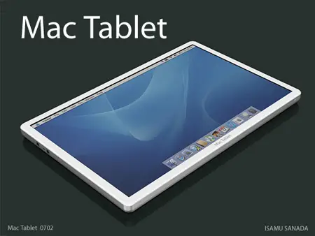 Tablet Mac Computer Concept