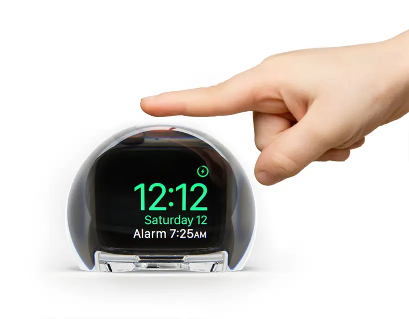 NightWatch Magnifying Clock Dock for Apple Watch
