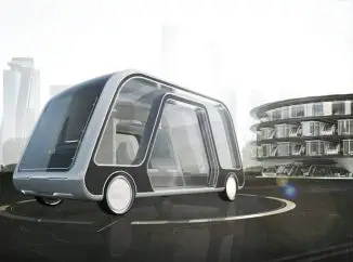 Futuristic Aprilli Autonomous Travel Suit – A Driverless Mobile Hotel