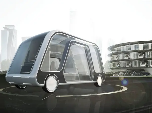 Futuristic Aprilli Autonomous Mobile Hotel