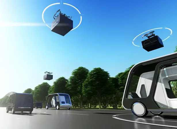 Futuristic Aprilli Autonomous Mobile Hotel