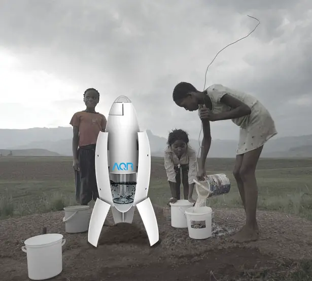 AQR Air Water Collector by Chung Li, Yeh Chun-ming, Cheng Kai-Chun, and Lo Hung-Wei