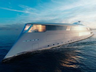 Sinot Aqua Superyacht Concept with Hydrogen-Electric System
