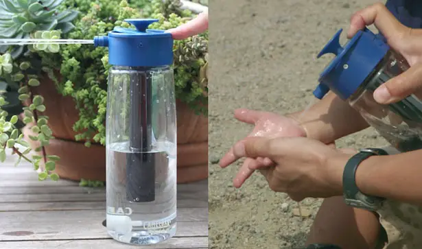 Aquabot Pressurized Water Bottle by Nick Rhea
