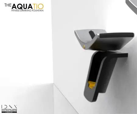 Aquatio Fitness Drinking Fountain Will Reduce The Need To Bend Over When Drinking