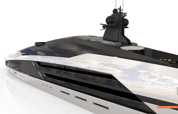 Aqueous 120-meter Superyacht Concept by Facheris Design