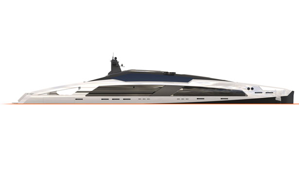 Aqueous 120-meter Superyacht Concept by Facheris Design