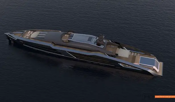 Aqueous 120-meter Superyacht Concept by Facheris Design