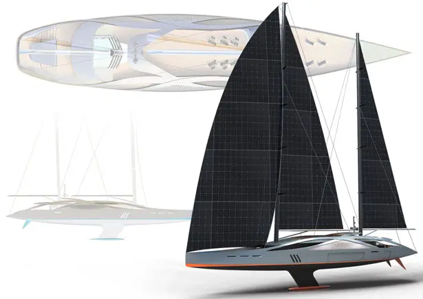 Aquila Sailing Yacht by Dani Santa Vives