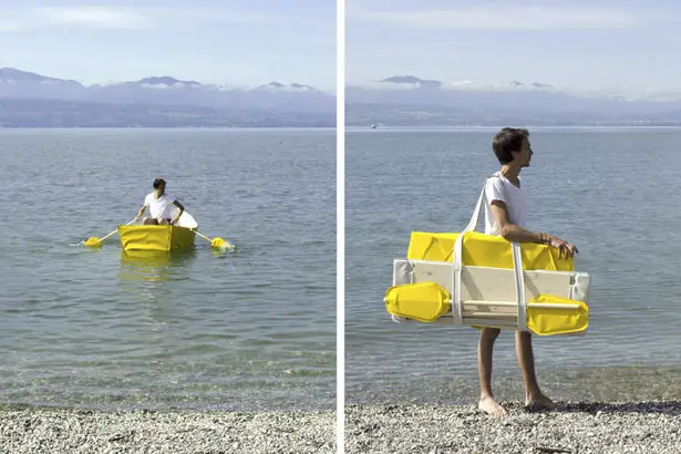 Ar Vag Foldable Boat by Thibault Penven