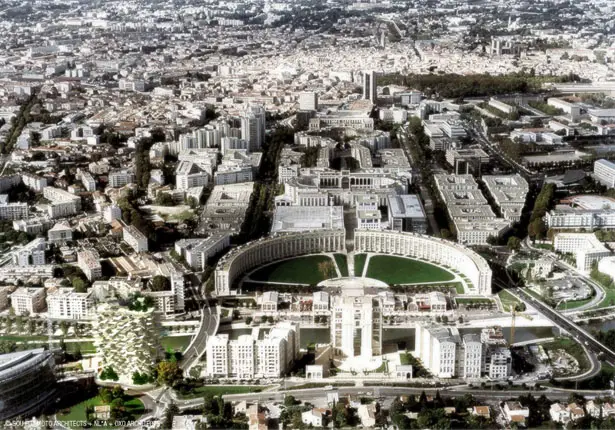 Arbre Blanc : White Tree Tower Inspired by Montpellier’s Tradition of Outdoor Living