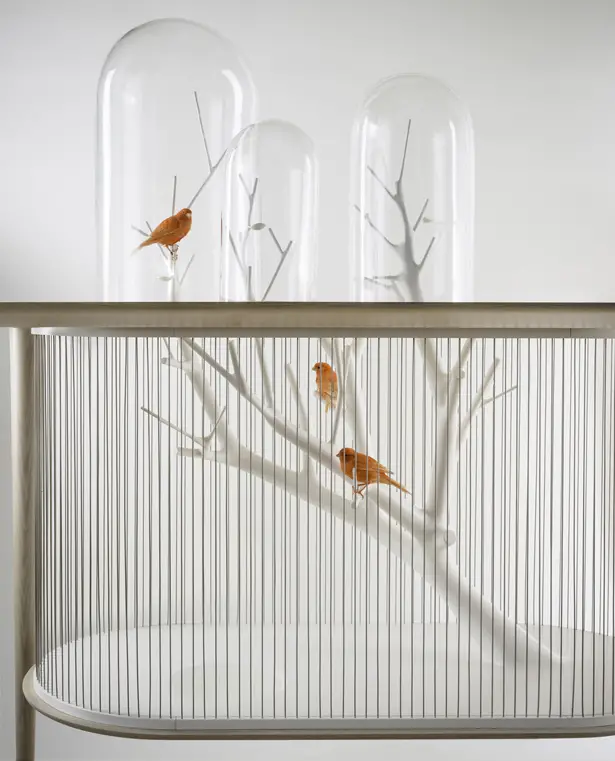 Archibird Cage by Gregoire de Lafforest