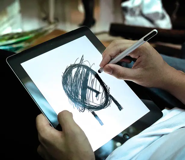 architect stylus writes on touchscreens