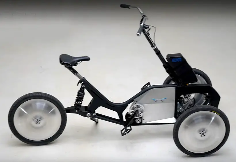 Arcimoto Mean Lean Machine MLM e Trike with Patented Tilting Technology Tuvie Design