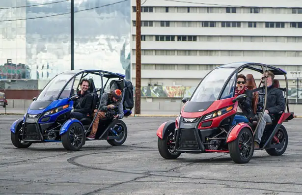 Arcimoto FUV Three-Wheel Utility Electric Vehicle