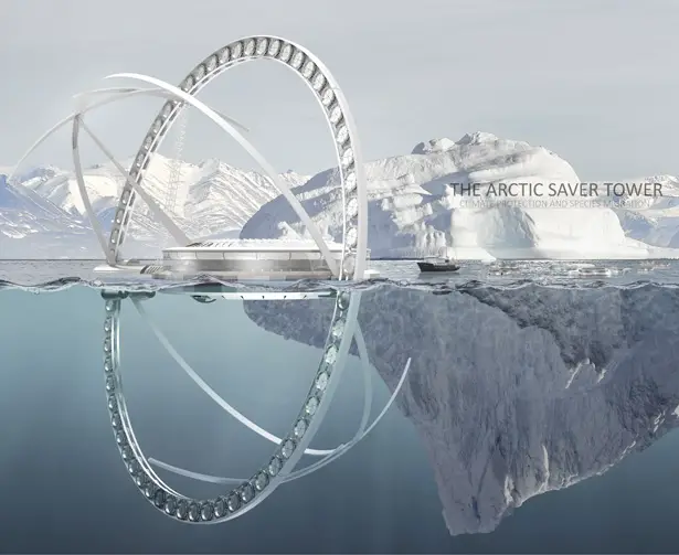 Arctic Saver Tower to Prolong Melting Period in Antarctica by Yiyang Xu and Jingyi Ye