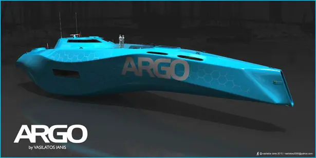 Argo Yacht Concept Is A Dream Project of Vasilatos Ianis