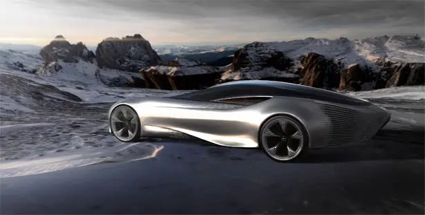 Futuristic Mercedes-Benz Aria Timeless Design by Slavche Tanevski