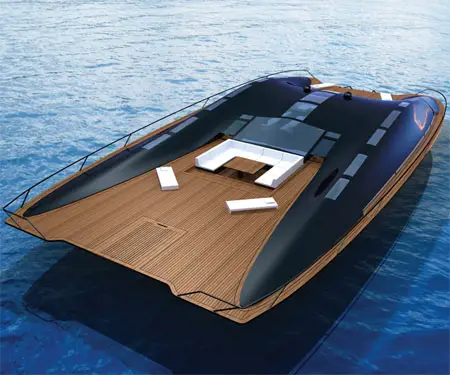 ARK Solar Boat Combines An Habitable Floating Home With Maximum Luxury