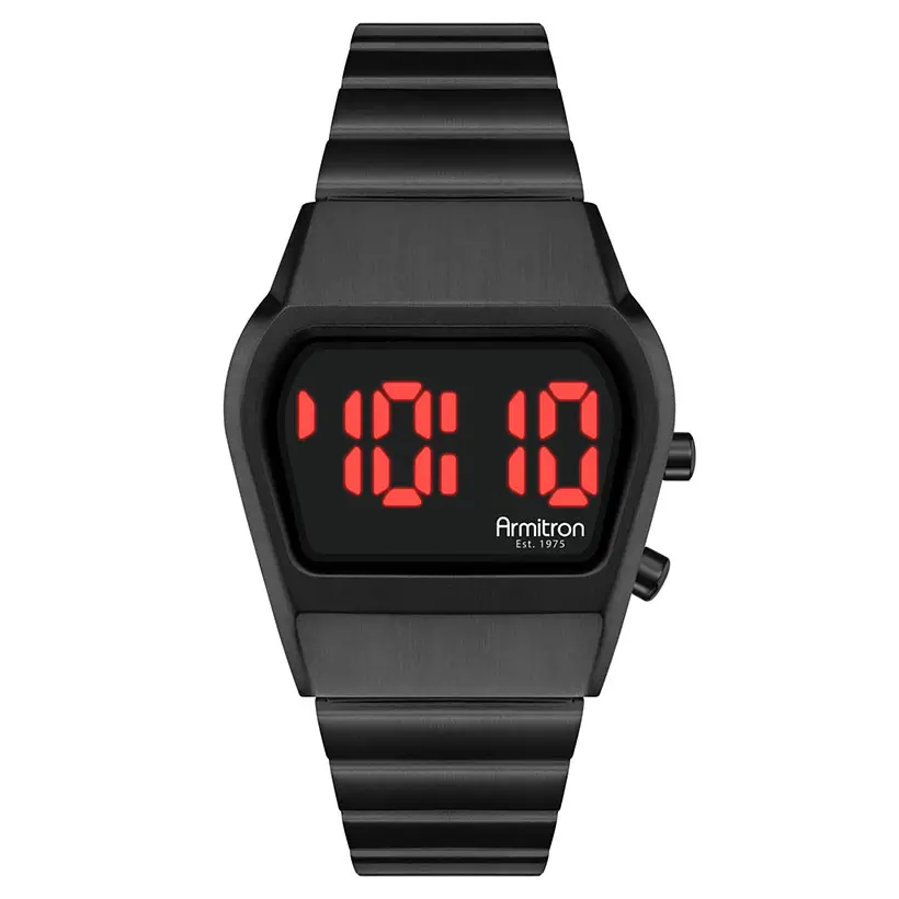 Armitron Tetra 36mm Digital Watch Brings Back Retro Style Digital Watch ...