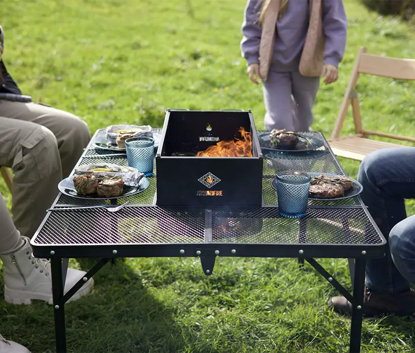 Aroundfire Portable Grill Table