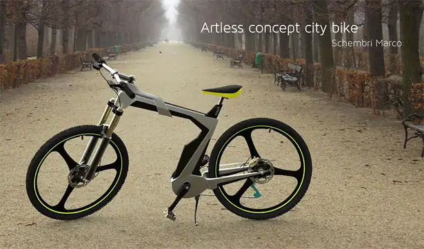 Artless Concept City Bike for Lombardo by Marco Schembri