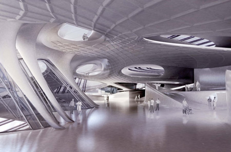 asemic scapes medical center concept by sarah schneider