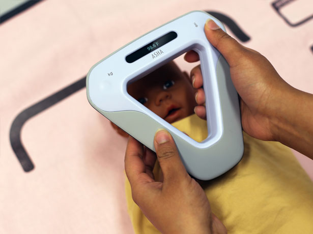 ASHA Baby Vital’s Measurement Device to Help ASHA Workers