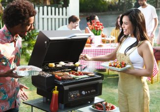 ASMOKE Essential – Smart, Battery Powered Pellet Grill with Preset Cooking Modes