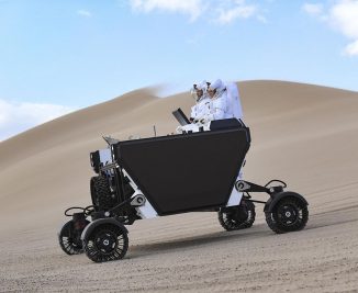 Astrolab FLEX Rover with Modular Payload Interface for Planetary Exploration