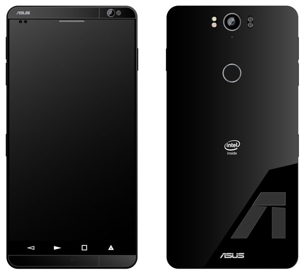 ASUS ECCHELLON X One Concept Phone by Mladen Milic