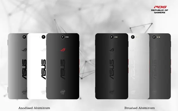 Asus Z2 Poseidon Is A Cell Phone Design Proposal for Extreme Gamers by Mladen Milic