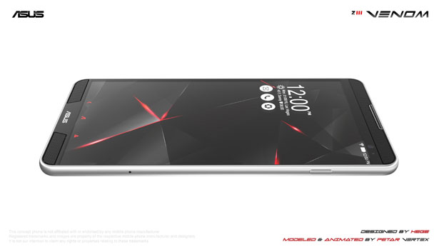 ASUS Z3 VENOM Concept Gaming Phone by Mladen Milic