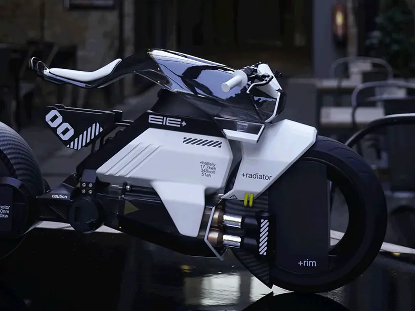 ATHENA Electric Motorcycle by Zhengxuan Xie