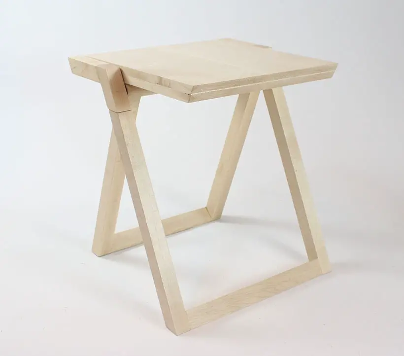 Attache Folding Stool by Chi-Hao Chiang