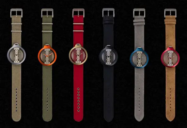 Atto Verticale Origin Manual Wind Watch