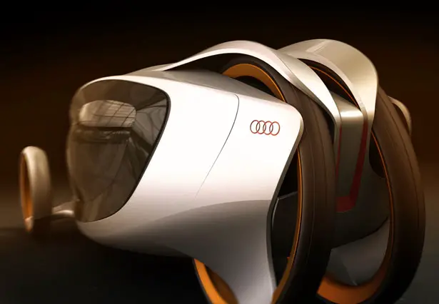 Audi 2Lip Futuristic Vehicle for 2050 by Davide Varenna